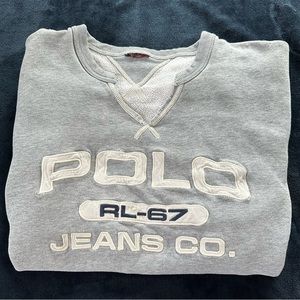 Vintage Polo crew neck